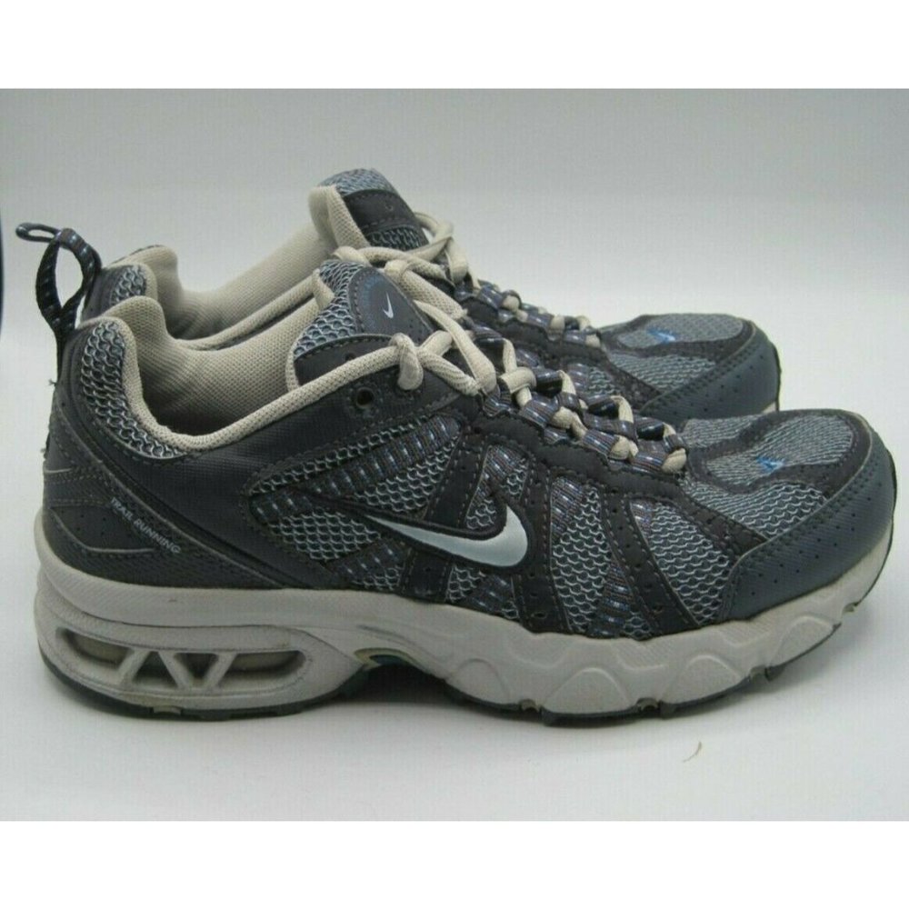 Women's Size 6.5 Nike Air Max Assail Trail Running Shoes Stoneshield 312960-442